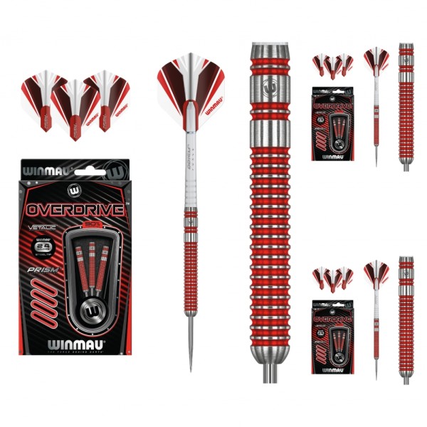 WINMAU Steeldart Overdrive 1434 Dartpfei #31958