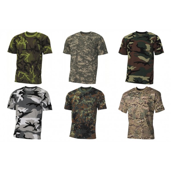 MFH Kinder T-Shirt Basic Army Style Baum #18585